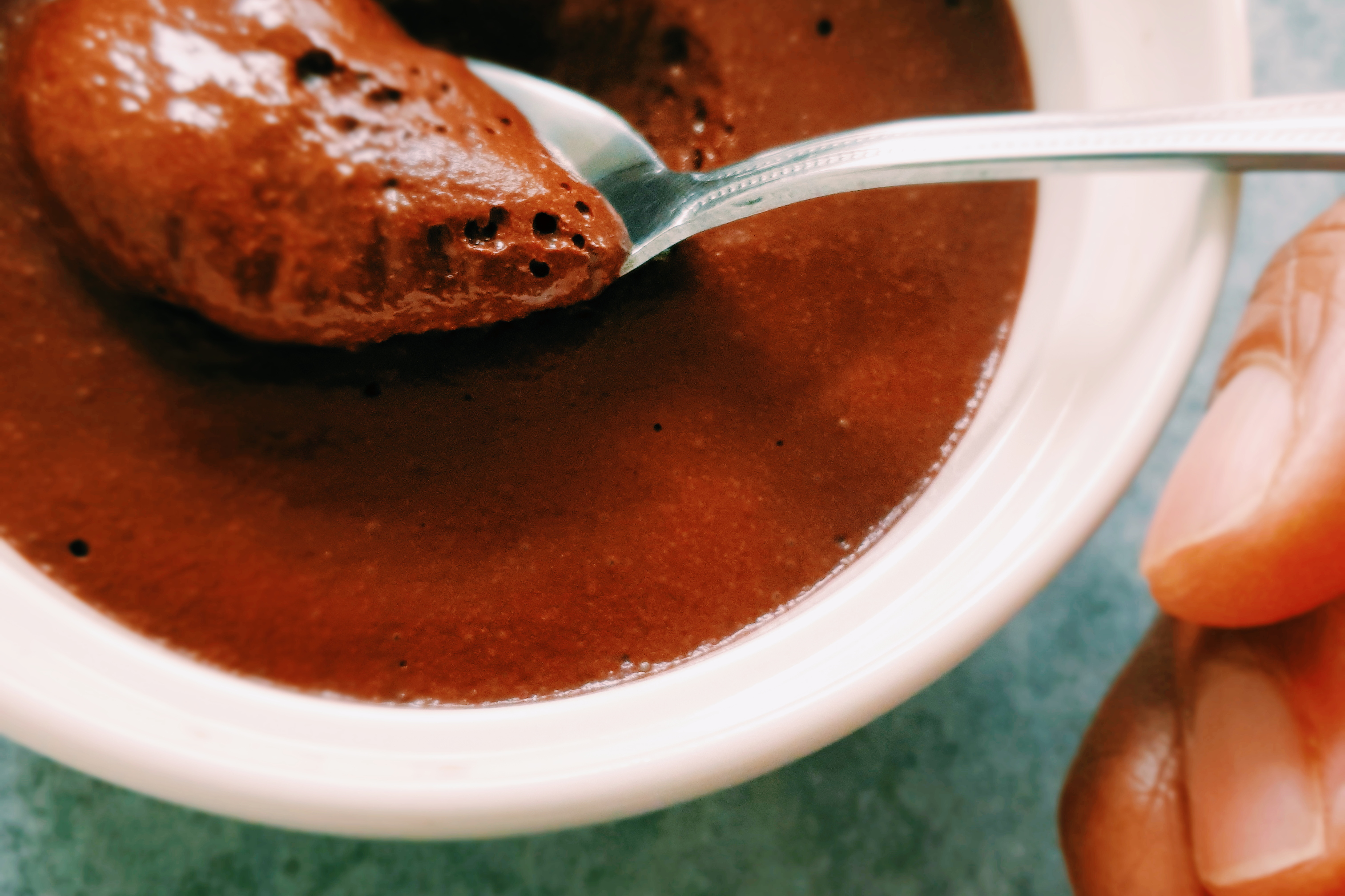 mousse chocolat healthy